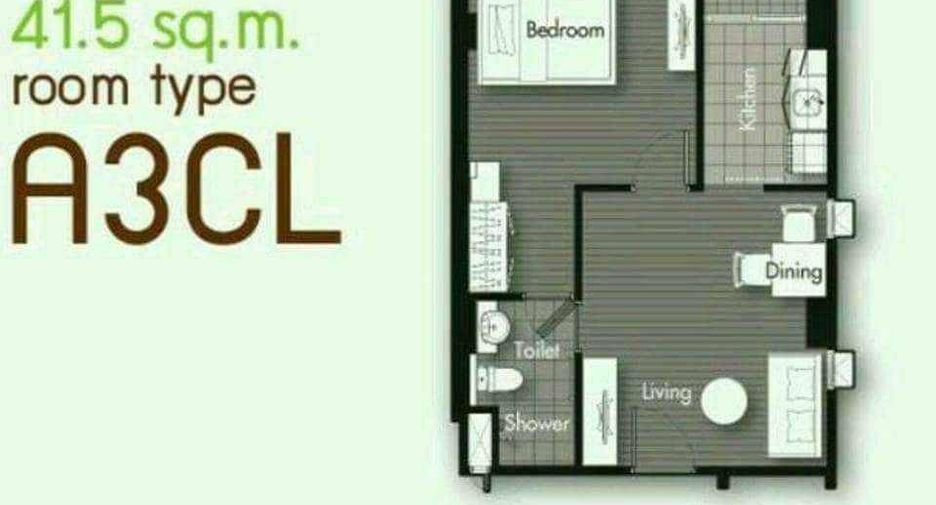 Wohnung zum Kauf mit 1 Zimmer in Bang Kapi, Bangkok