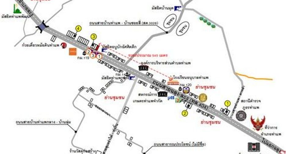 For sale 1 bed retail Space in Khuan Kalong, Satun