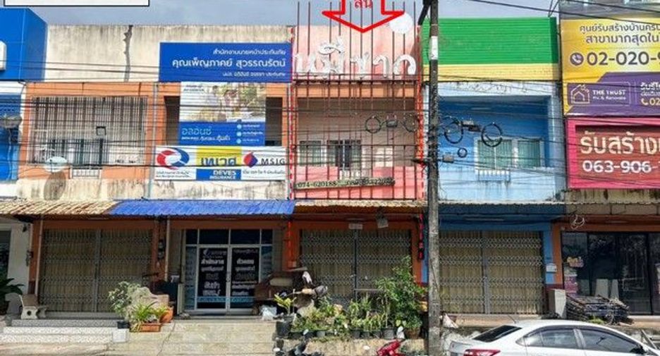 For sale 1 bed retail Space in Mueang Phatthalung, Phatthalung