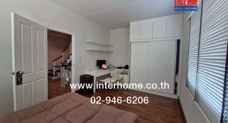 For rent and for sale 3 bedrooms townhouse in Mueang Nonthaburi, Nonthaburi