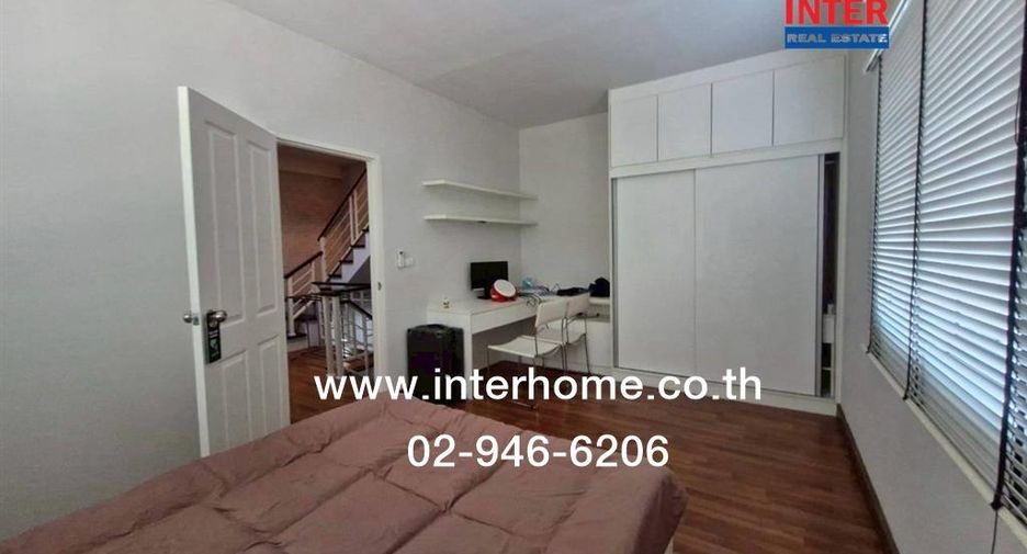 For rent and for sale 3 bedrooms townhouse in Mueang Nonthaburi, Nonthaburi