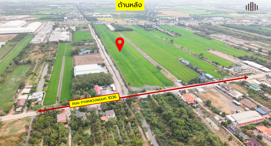 For sale land in Lat Lum Kaeo, Pathum Thani