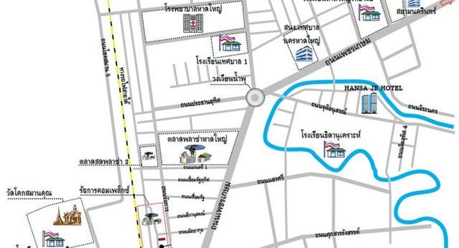 Продажа 4 спальни торговое помещение в Хатъяй, Songkhla
