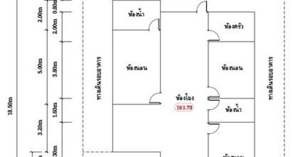 For sale 3 bedrooms house in Hat Yai, Songkhla