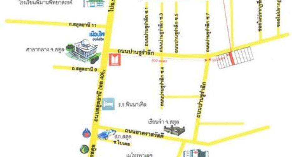 For sale 1 bed retail Space in Khuan Kalong, Satun