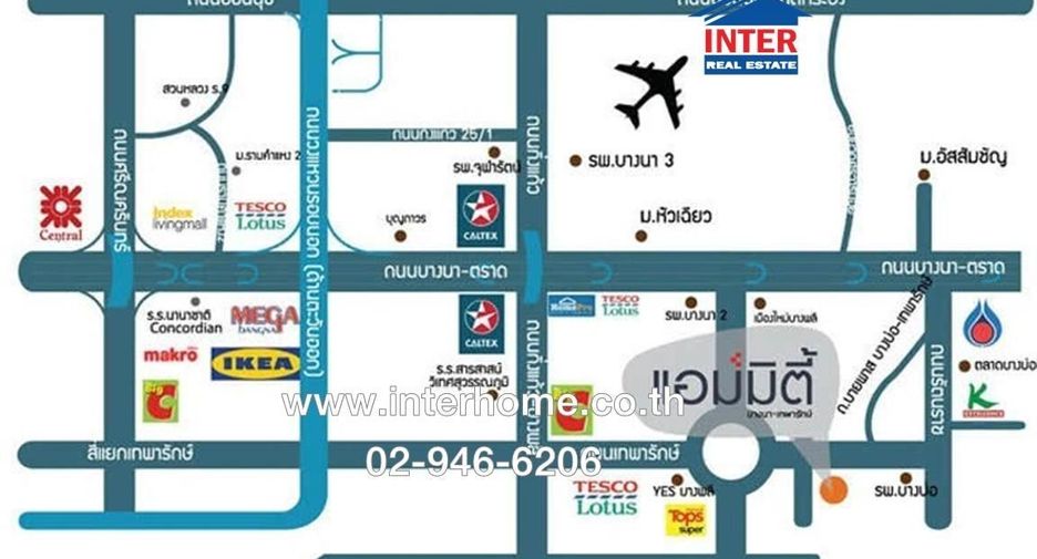 出售 3 卧室 独立屋 在 Bang Sao Thong, Samut Prakan