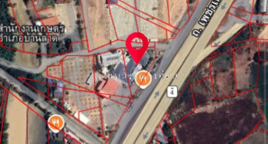 For sale land in Ban Lat, Phetchaburi