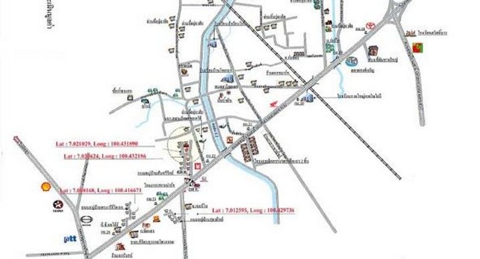 出售 1 卧室 独立屋 在 Hat Yai, Songkhla