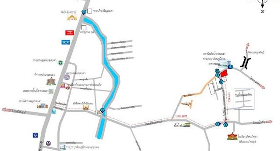 出售 1 卧室 独立屋 在 Hat Yai, Songkhla
