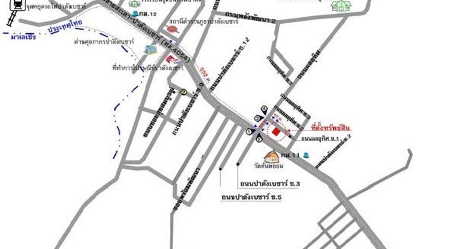 出售 1 卧室 独立屋 在 Hat Yai, Songkhla