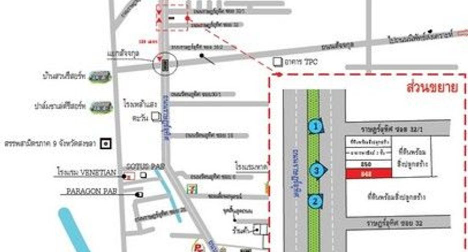 Gewerbefläche zum Kauf mit 1 Zimmer in Hat Yai, Songkhla