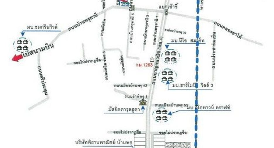 For sale 2 bedrooms townhouse in Hat Yai, Songkhla