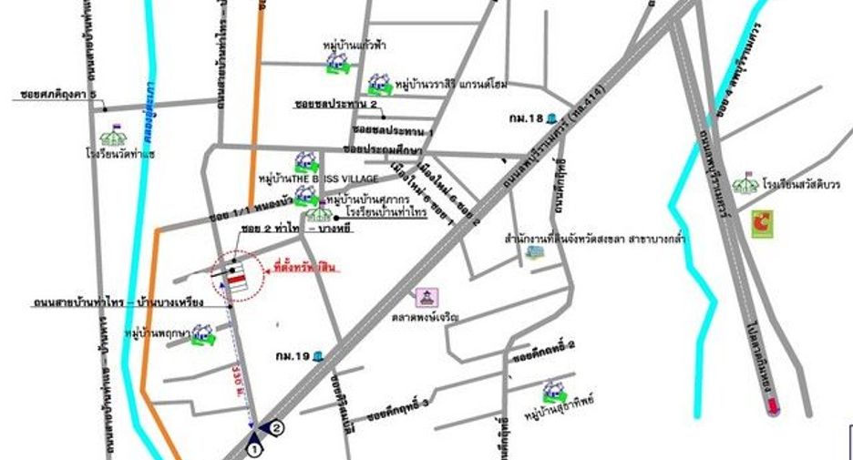 Local comercial en venta de 2 habitaciones en Hat Yai, Songkhla