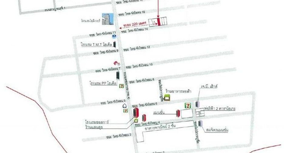 Gewerbefläche zum Kauf mit 1 Zimmer in Hat Yai, Songkhla