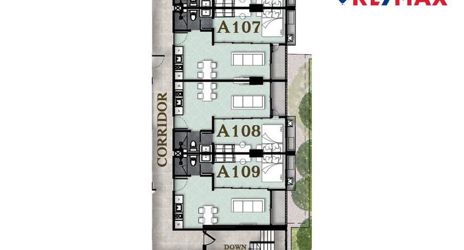 À vendre 1 chambre condo à Bang Lamung, Chonburi