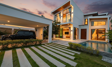 À vendre 5 chambres maison à Bang Lamung, Chonburi