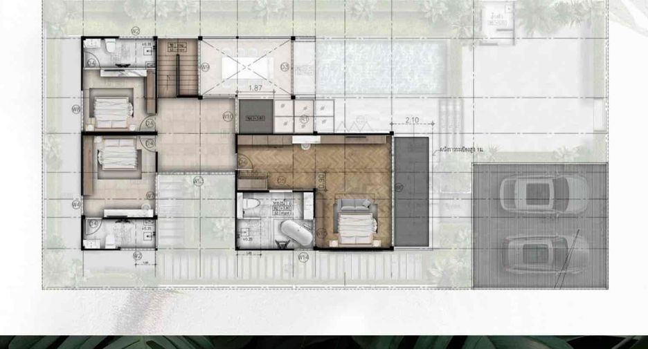 For sale 5 bedrooms house in Bang Lamung, Chonburi