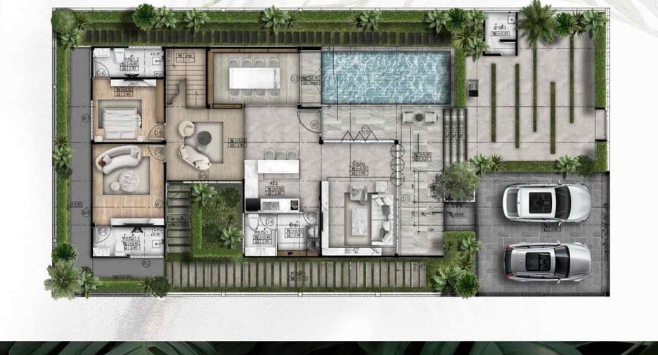 For sale 5 bedrooms house in Bang Lamung, Chonburi