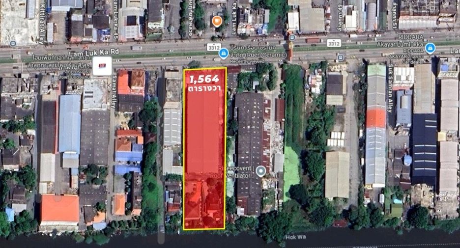 For sale land in Lam Luk Ka, Pathum Thani