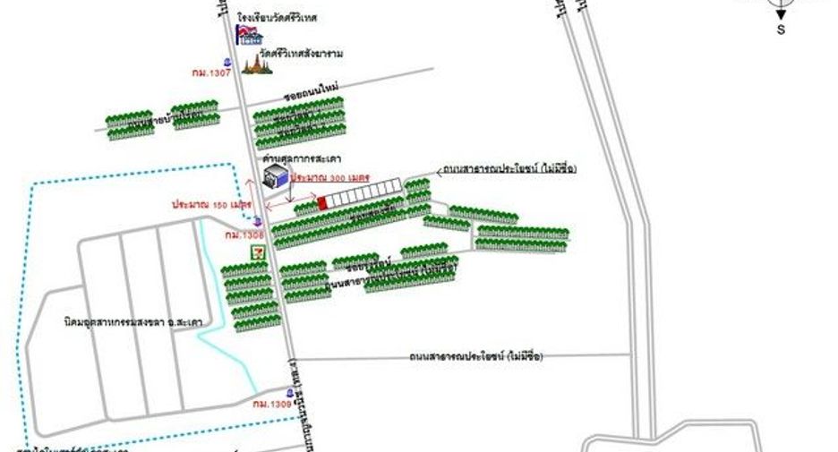 Reihenhaus zum Kauf mit 1 Zimmer in Hat Yai, Songkhla