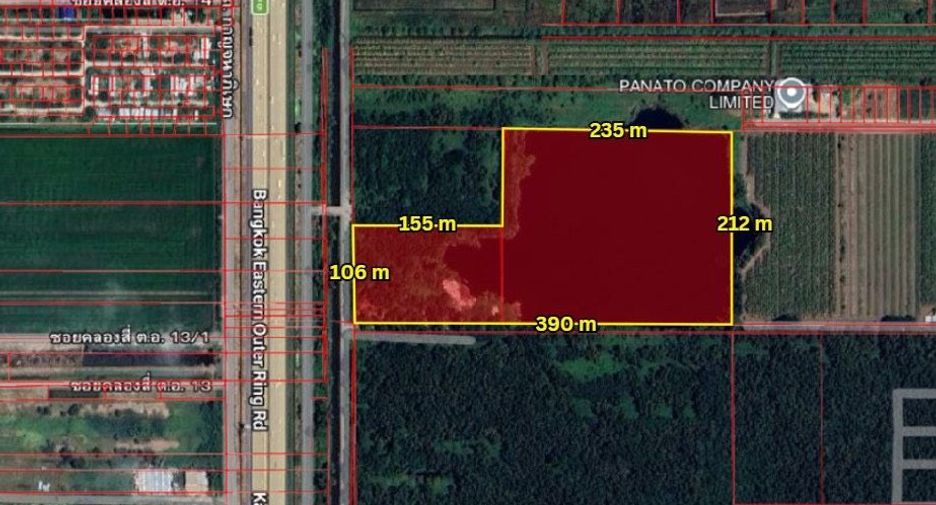For sale land in Khlong Luang, Pathum Thani