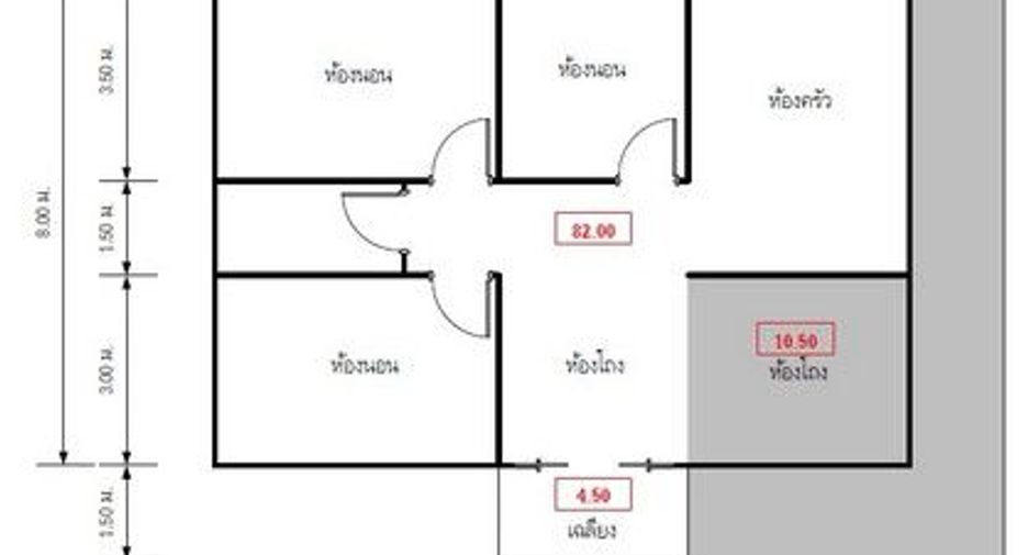 For sale 3 bedrooms house in Hat Yai, Songkhla
