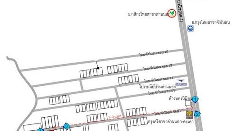 Gewerbefläche zum Kauf mit 1 Zimmer in Hat Yai, Songkhla