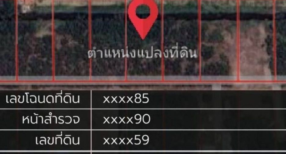 For sale land in Nong Suea, Pathum Thani