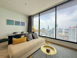 For rent 2 bedrooms condo in Khlong San, Bangkok