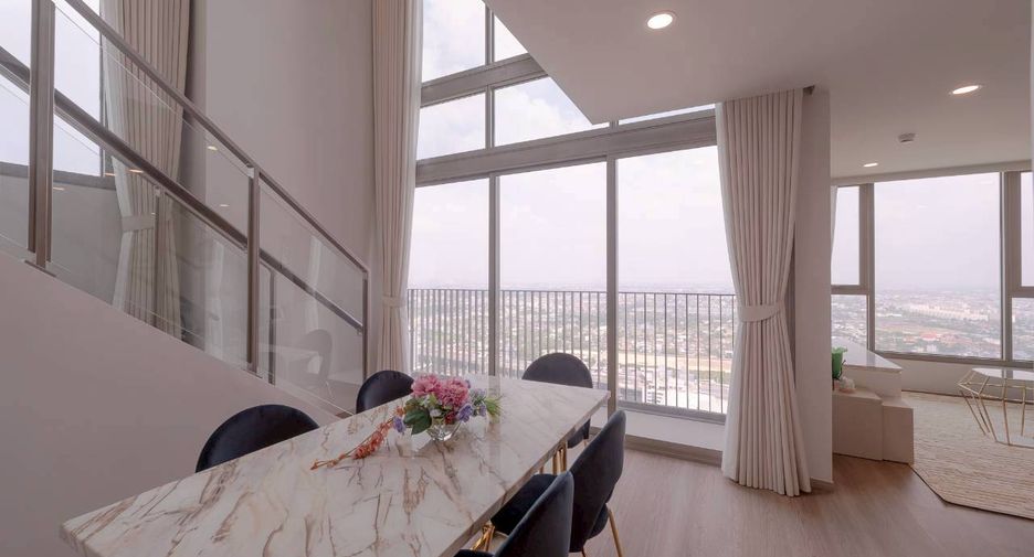 For rent 3 bedrooms condo in Bang Phli, Samut Prakan