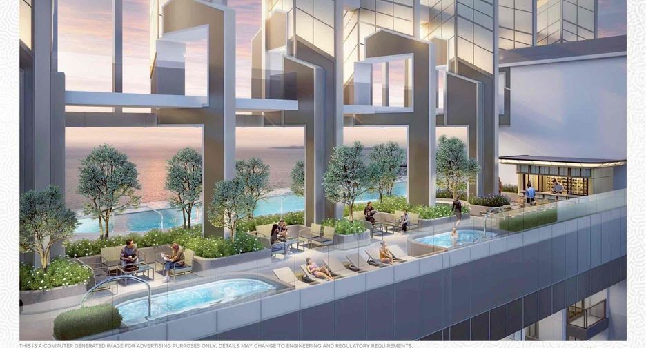 À vendre 1 chambre condo à Jomtien, Pattaya