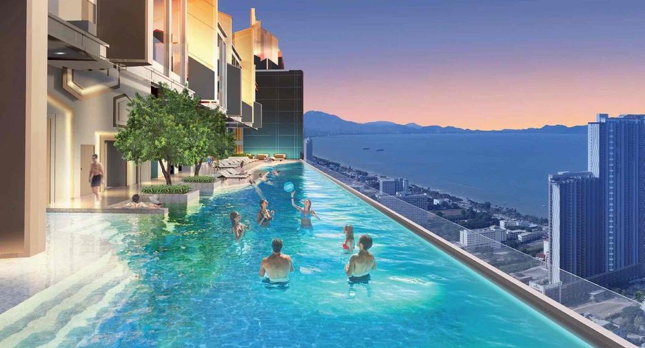 À vendre 1 chambre condo à Jomtien, Pattaya