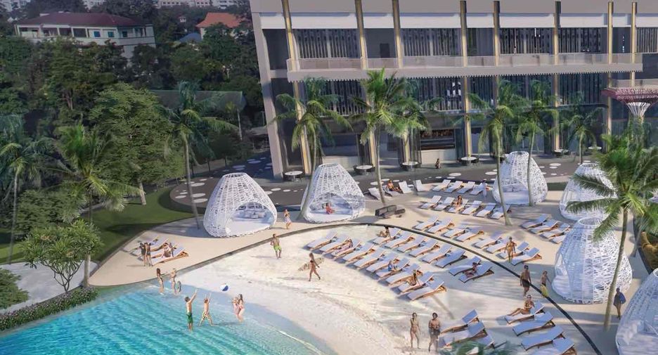 À vendre 1 chambre condo à Jomtien, Pattaya