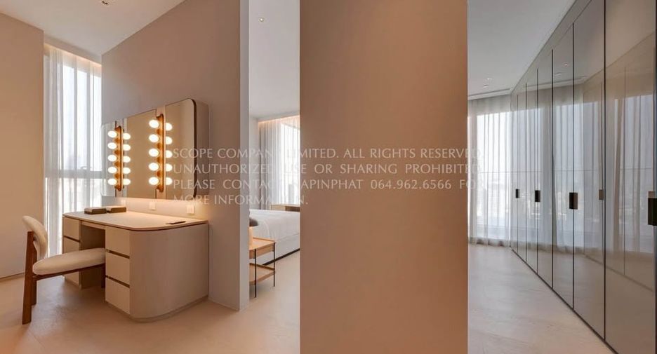 For rent 2 bedrooms condo in Khlong Toei, Bangkok