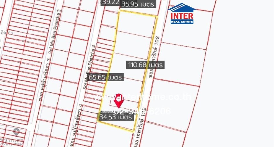 Terreno en venta en Mueang Samut Prakan, Samut Prakan