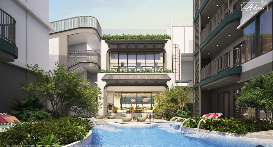 À vendre 1 chambre appartement à Mueang Phuket, Phuket
