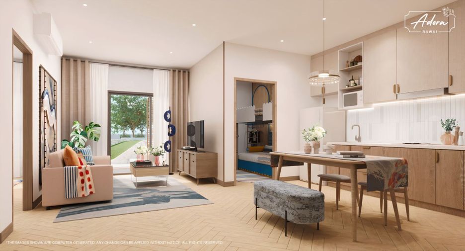 À vendre 1 chambre appartement à Mueang Phuket, Phuket