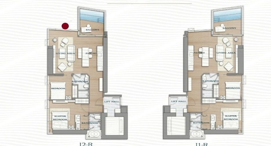 For sale 2 ベッドルーム condo in Bang Lamung, Chonburi