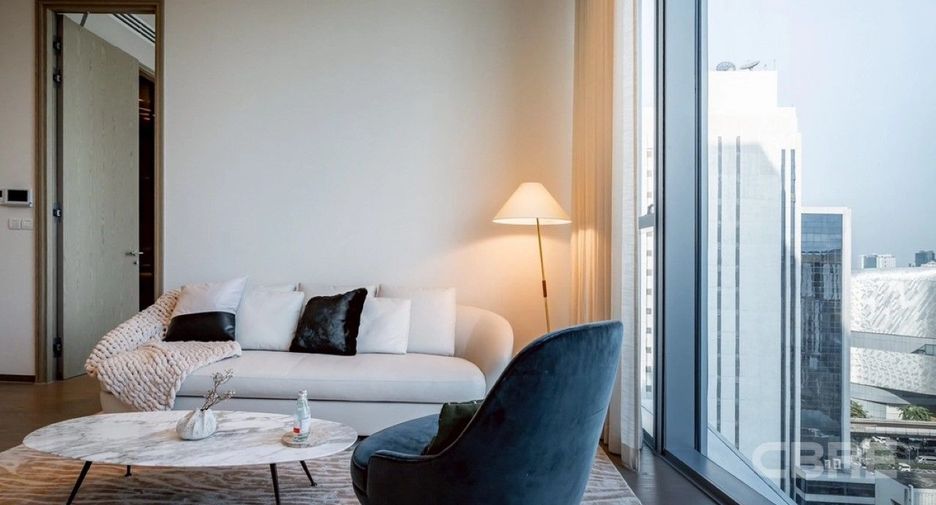 Condo en alquiler de 1 habitaciones en Pathum Wan, Bangkok