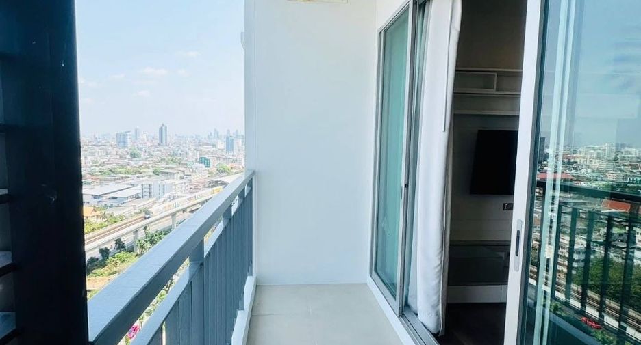 For rent 2 bedrooms condo in Thon Buri, Bangkok