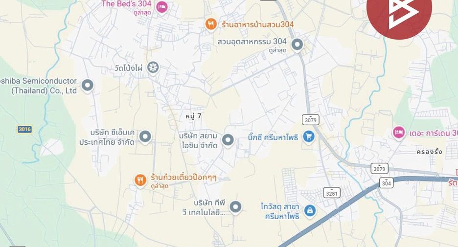 For sale 2 bedrooms townhouse in Si Maha Phot, Prachin Buri