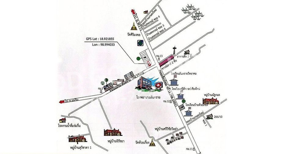 For sale 2 bedrooms retail Space in San Sai, Chiang Mai