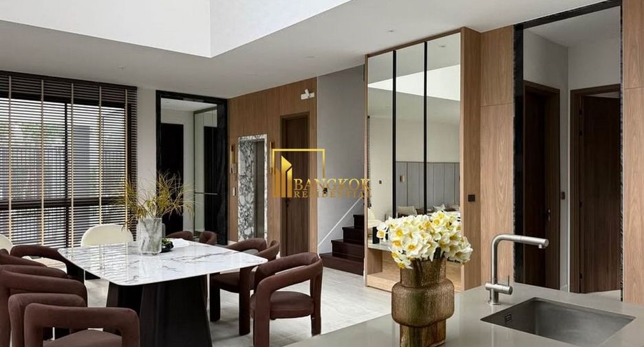Casa en alquiler de 3 habitaciones en Bang Kapi, Bangkok