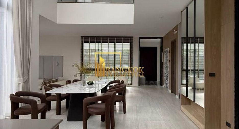 Casa en alquiler de 3 habitaciones en Bang Kapi, Bangkok