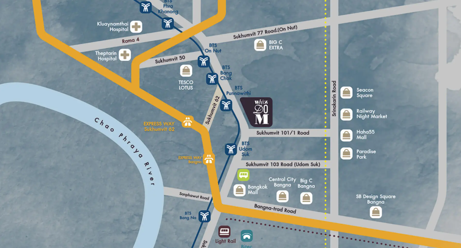 For sale 1 bed condo in Bang Na, Bangkok