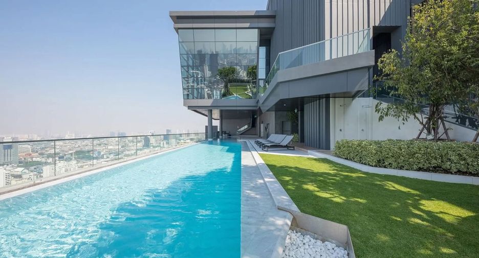 Condo en alquiler de 2 habitaciones en Ratchathewi, Bangkok