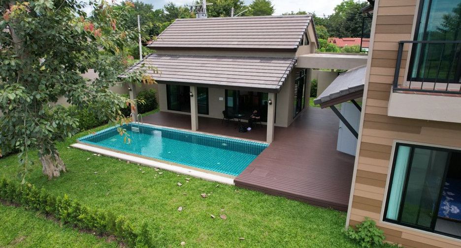 For rent and for sale 4 bedrooms house in Saraphi, Chiang Mai