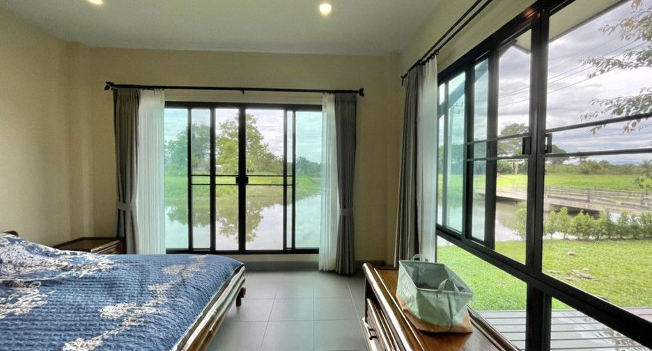 For rent and for sale 4 bedrooms house in Saraphi, Chiang Mai