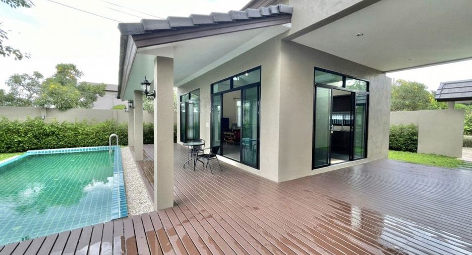 For rent and for sale 4 bedrooms house in Saraphi, Chiang Mai