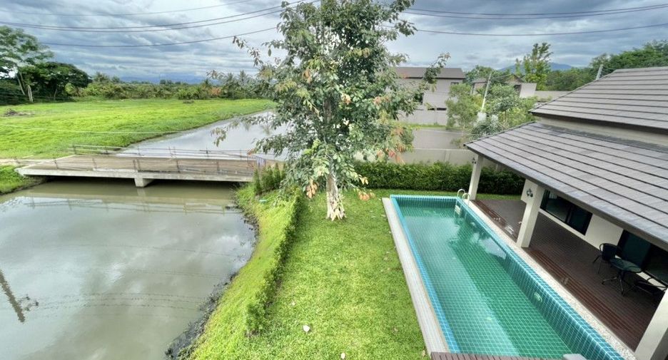 For rent and for sale 4 bedrooms house in Saraphi, Chiang Mai